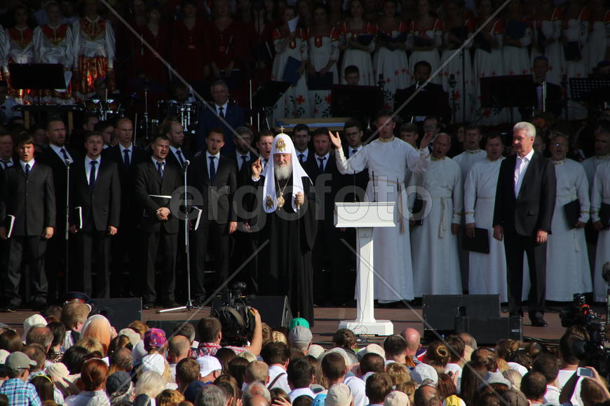 Патриарх и мэр Москвы