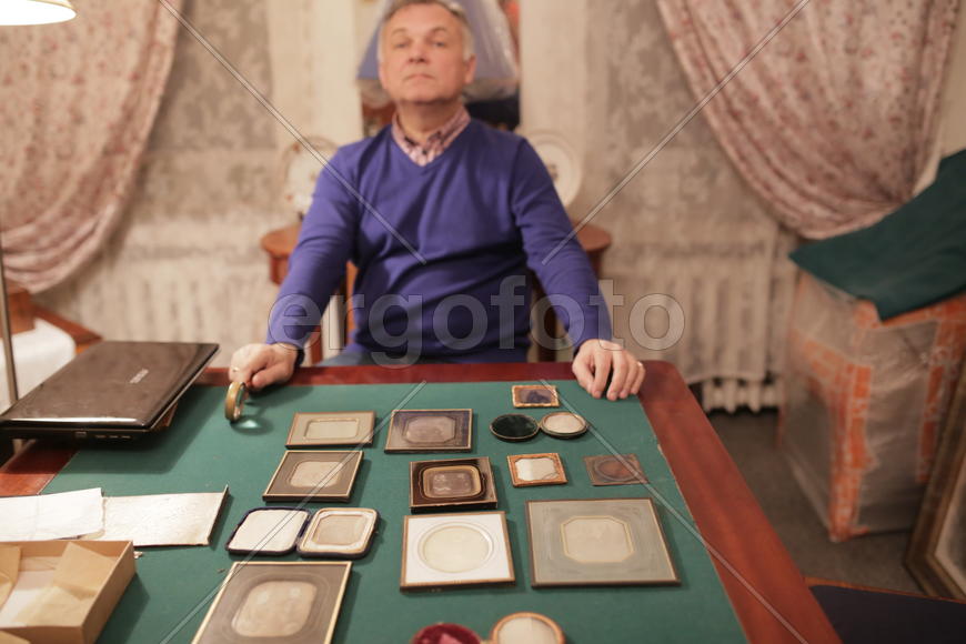 Коллекционер дагерротипов Александр Савинов