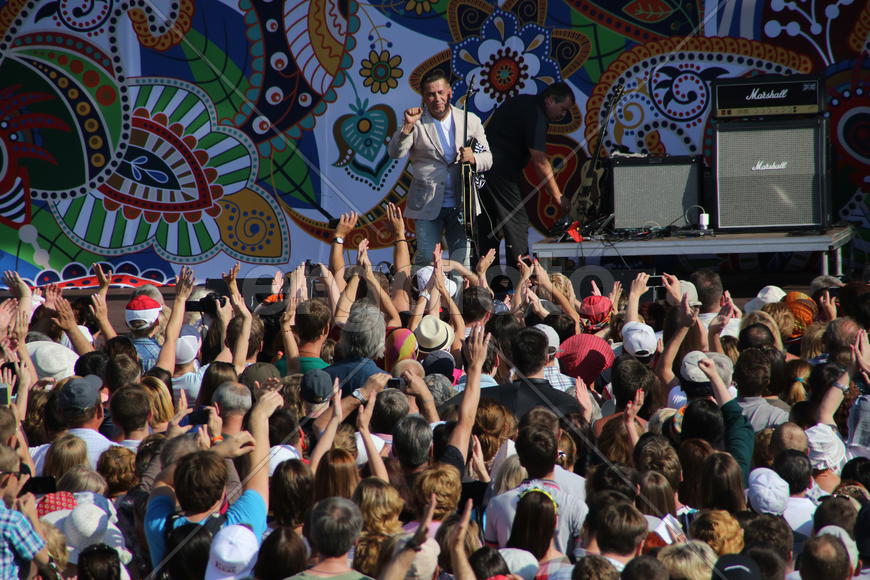 Зрители на концерте