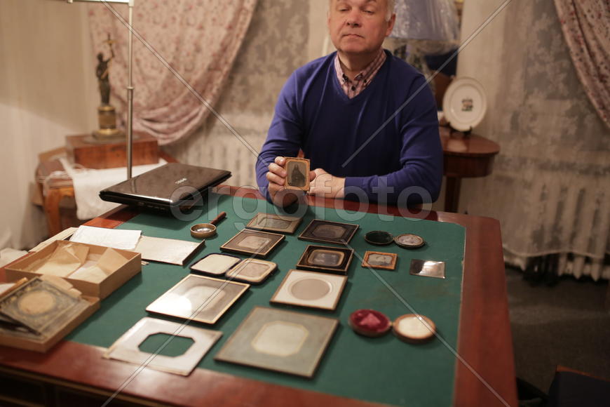 Коллекционер дагерротипов Александр Савинов