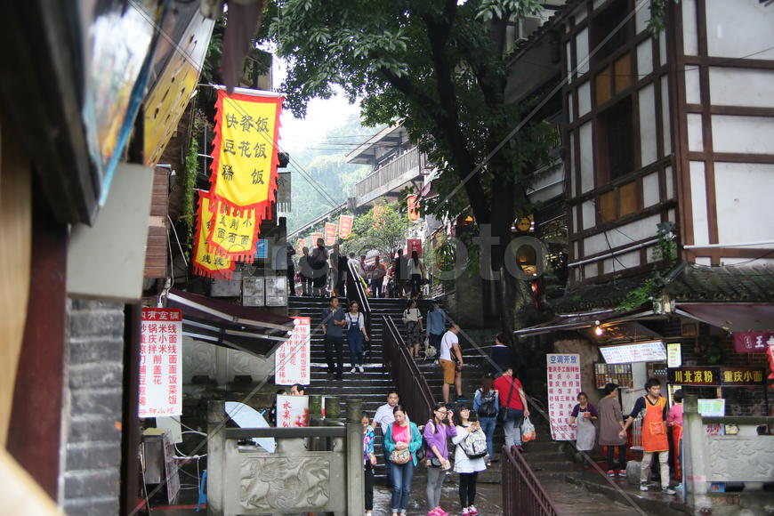 Город Чунцин, Китай. 