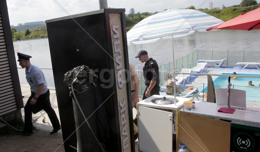 Лейтенант Роман Медведев и сержант Александр Сергеев