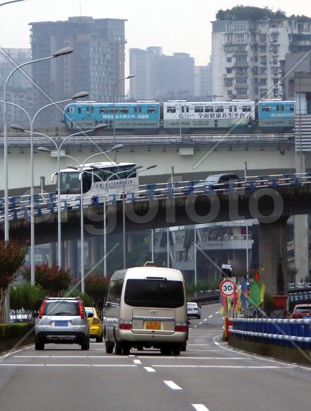 Город Чунцин, Китай. 