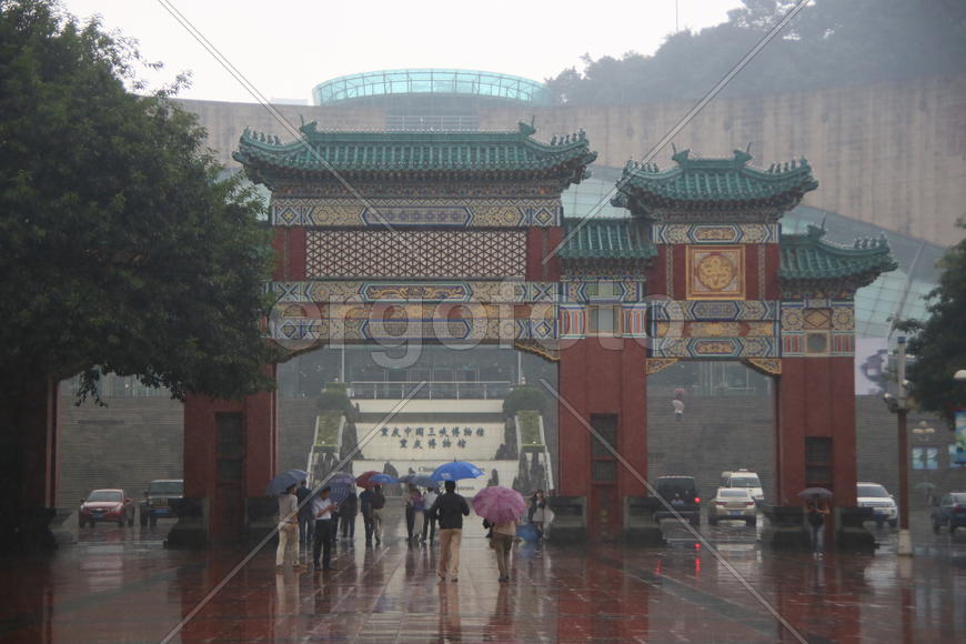 Китай, город Чунцин. Национальный музей. Город Чунцин.