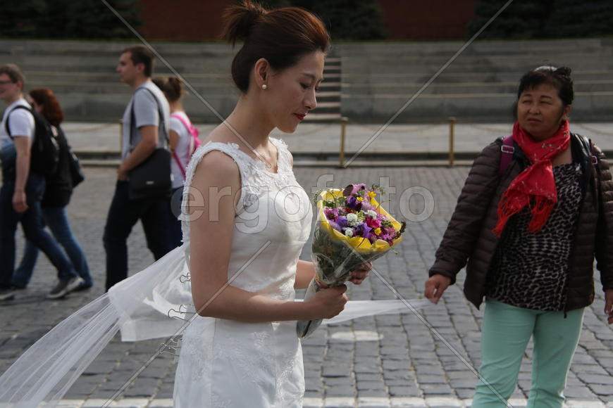 Китайская свадьба на Красной площади