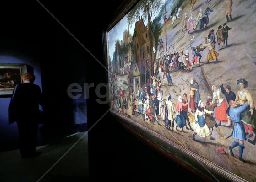 Выставка Младшие Брейгели, картины из собрания Констаантина Мауергауза в ГМИИ им.А.С.Пушкина. фото С