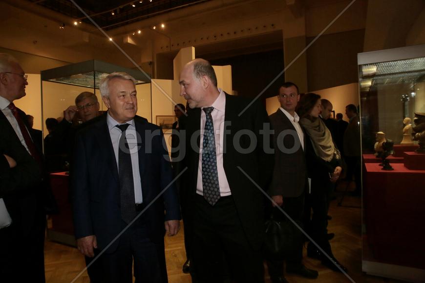 Зам.министра обороны РФ Николай Панков и коллекционер Алексей Егоров.