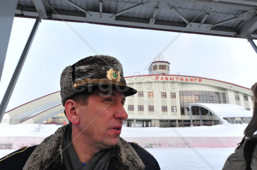 ВОкзал Лабытнанги Ямало-ненецкий  автономный округ. Город Салехард, поселок Лабытнанги. фото Сергей 