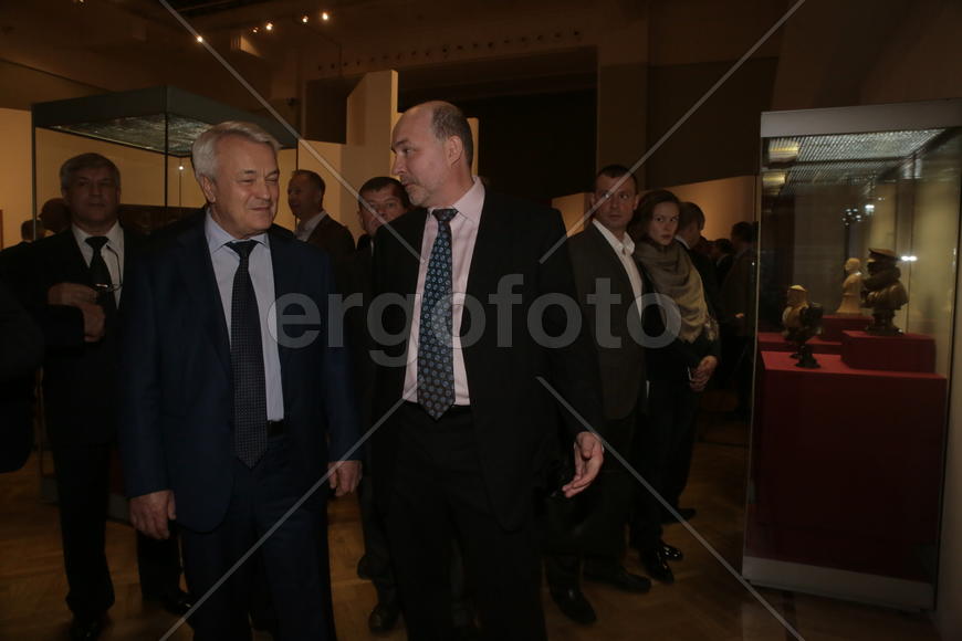 Зам.министра обороны РФ Николай Панков и коллекционер Алексей Егоров.