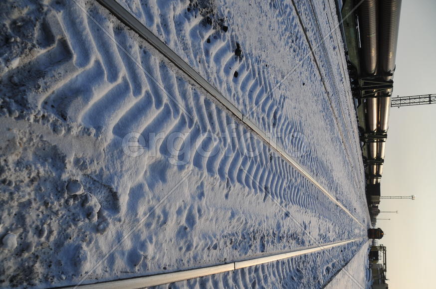 СТанция Лабытнанги. Ямало-ненецкий  автономный округ. Город Салехард, поселок Лабытнанги. фото Серге