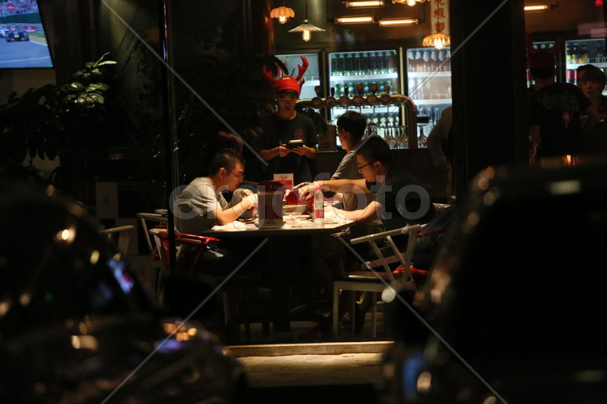 Ресторан в Пекине.