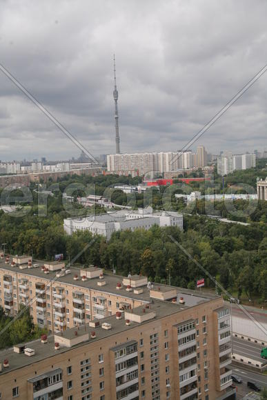 Вид на Останкинскую башню