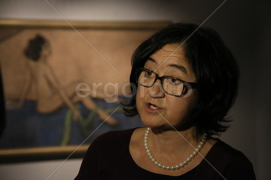 Директор Третьяковской Галереи Зельфира Трегулова