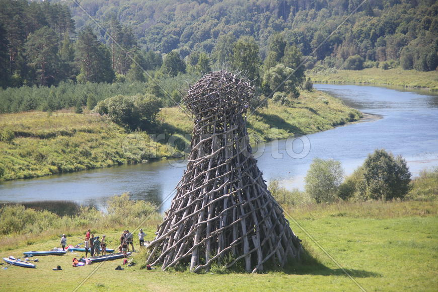 Арт-объект Николая Полисского. Маяк.