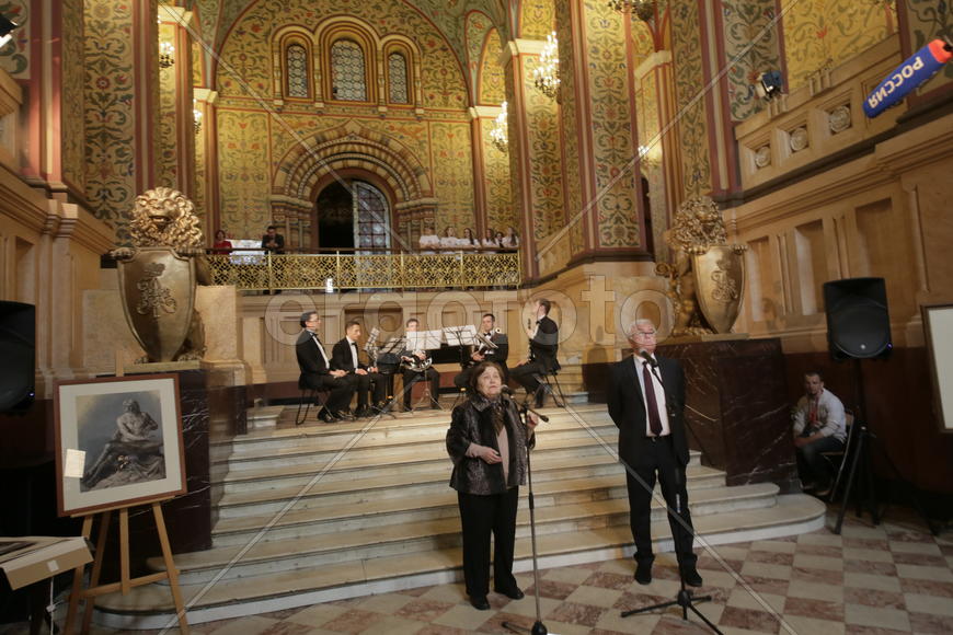 Открытие парадного входа в Исторический музей. 