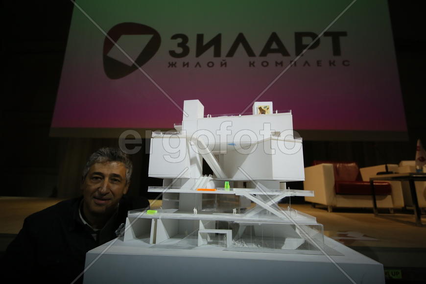 Архитектор Хани Рашид на презентации нового музейного комплекса Эрмитаж-Москва