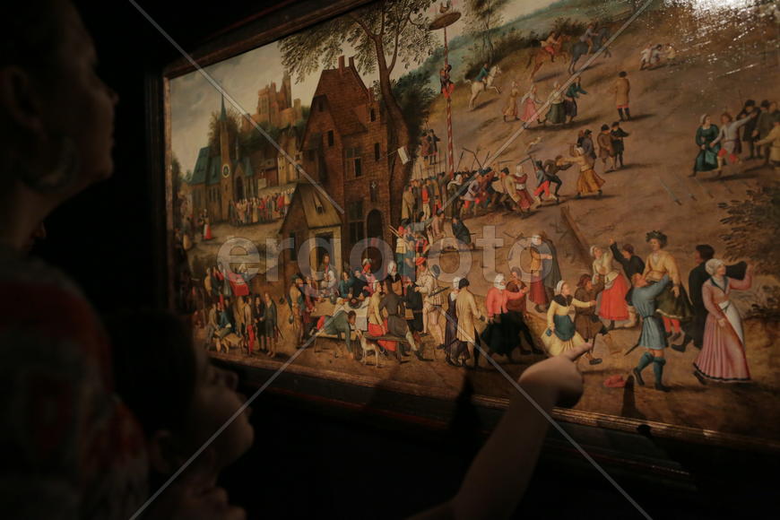 Выставка Младшие Брейгели, картины из собрания Констаантина Мауергауза в ГМИИ им.А.С.Пушкина. фото С