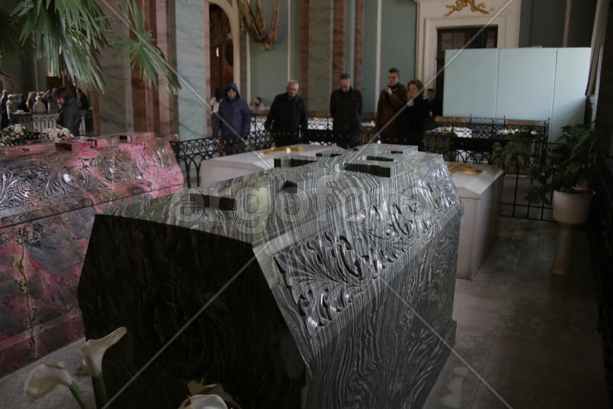 Захоронения царственных особ в храме Петра и Павла,  Петропавловская крепость.