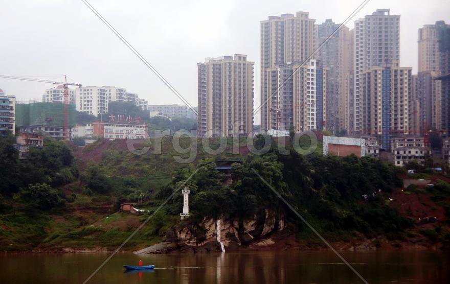 Город Чунцин, Китай. 