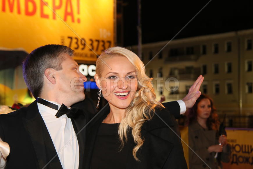 Премьера мюзикла "Поющие под дождем", Ирина Кашуба