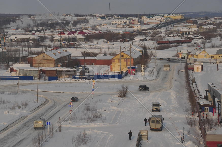 Ямало-ненецкий  автономный округ. Город Салехард, поселок Лабытнанги. фото Сергей Шахиджанян. 