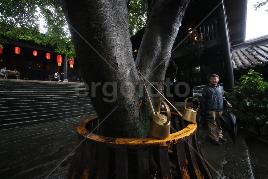 Город Чунцин, Китай. 