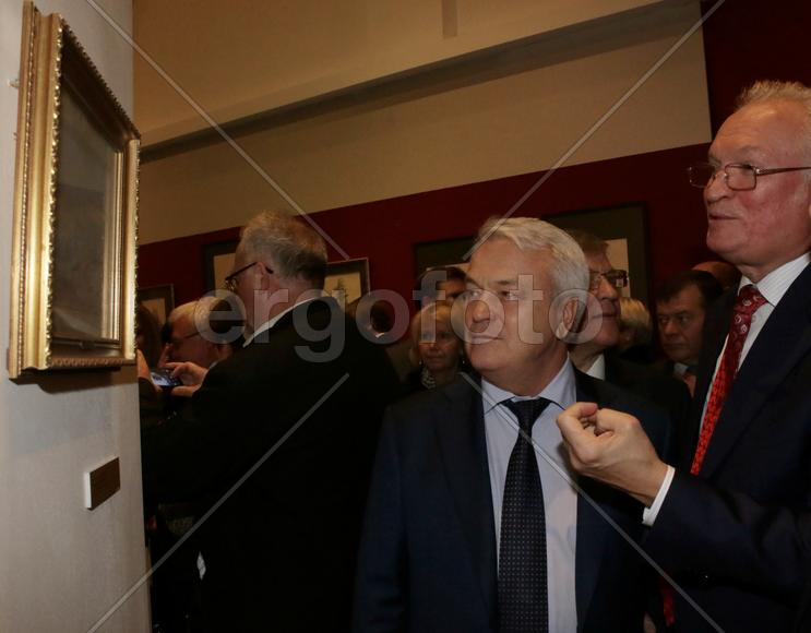 Зам.министра обороны РФ Николай Панков и коллекционер Алексей Егоров.