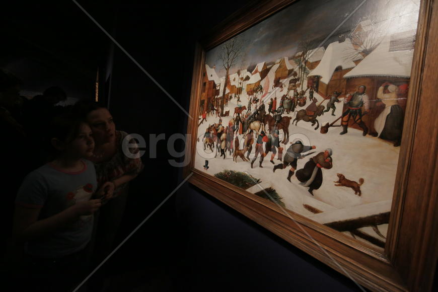 Выставка Младшие Брейгели, картины из собрания Констаантина Мауергауза в ГМИИ им.А.С.Пушкина. фото С