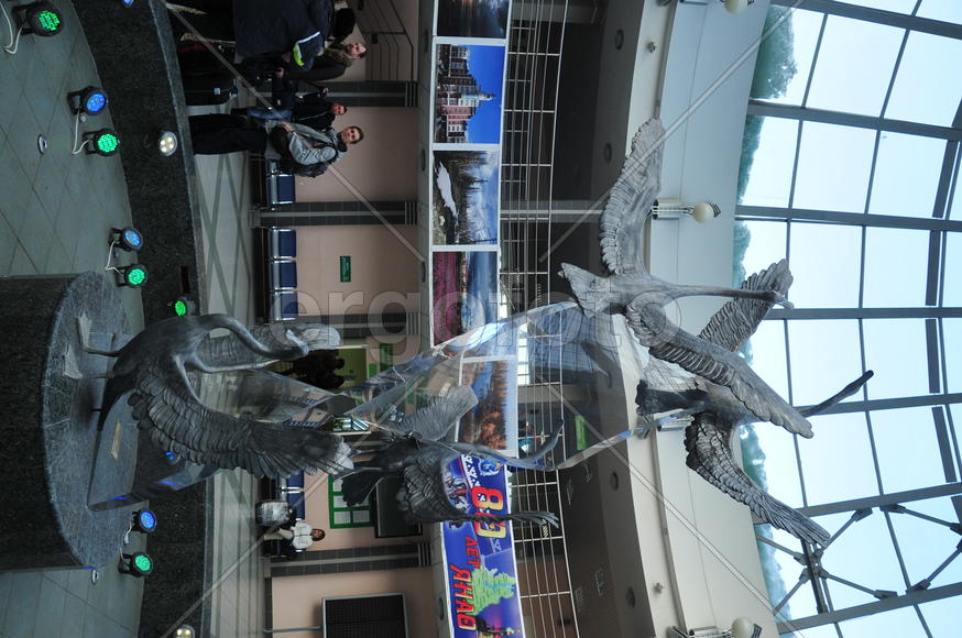 Аэропорт Салехард. Ямало-ненецкий  автономный округ. Город Салехард, поселок Лабытнанги. фото Сергей