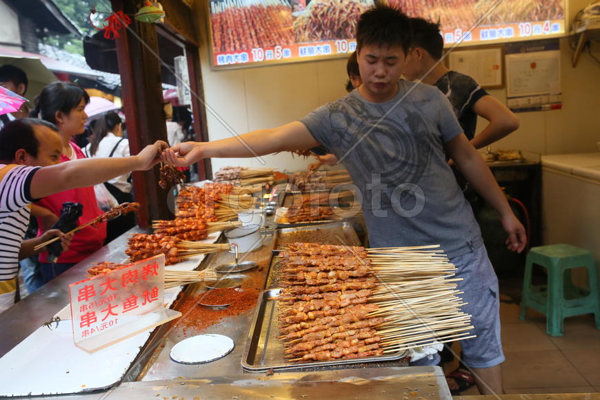 Город Чунцин, Китай. 