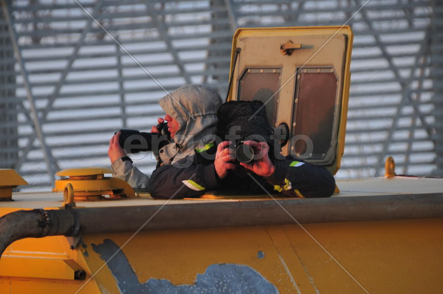 Ямало-ненецкий  автономный округ. Город Салехард, поселок Лабытнанги. фото Сергей Шахиджанян. 