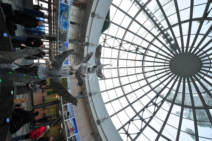 Аэропорт Салехард. Ямало-ненецкий  автономный округ. Город Салехард, поселок Лабытнанги. фото Сергей