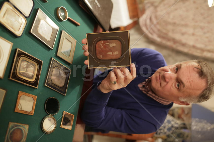 Коллекционер дагерротипов Александр Савинов