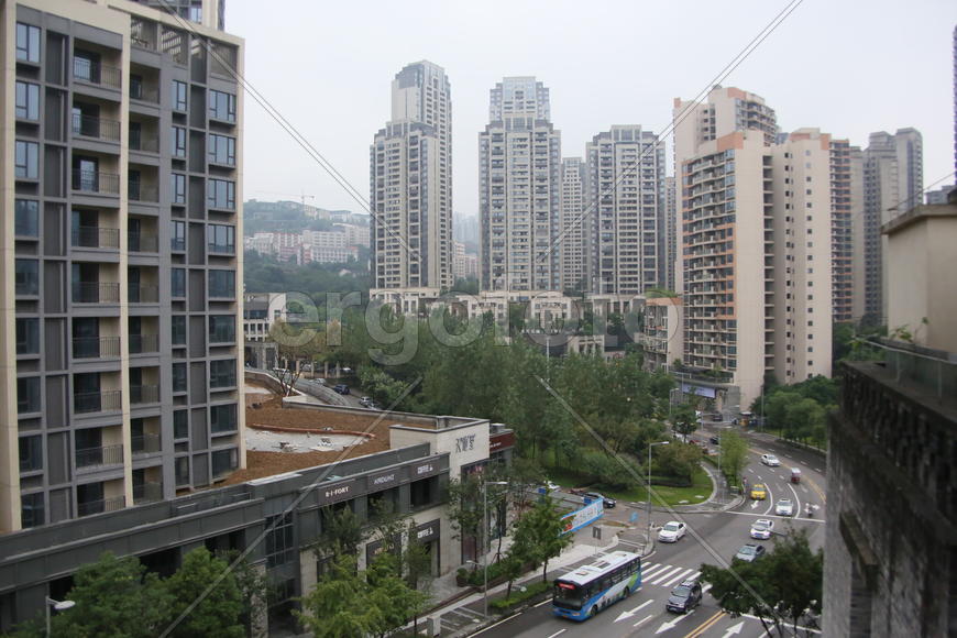 Город Чунцин, Китай. 