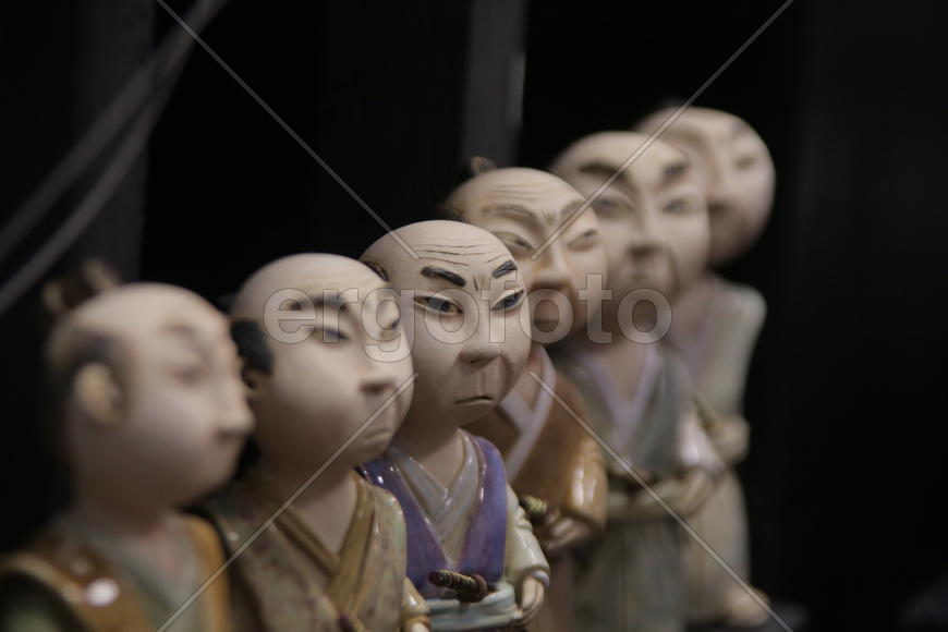 Выставка японских кукол. Россия