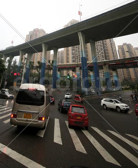 Город Чунцин, Китай. 