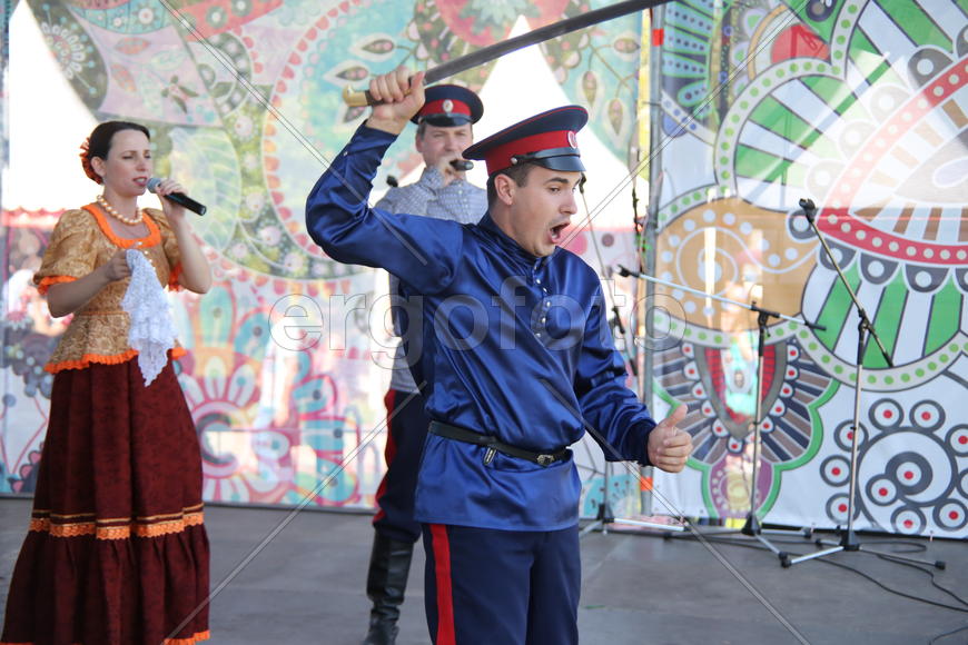 Ансамль казачьей песни "Благовестъ" города Волгограда