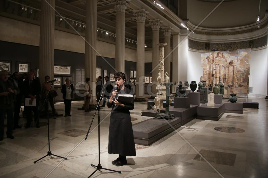 Марина Лошак, директор ГМИИ им.А.С.Пушкина. Выставка "Пиранези"