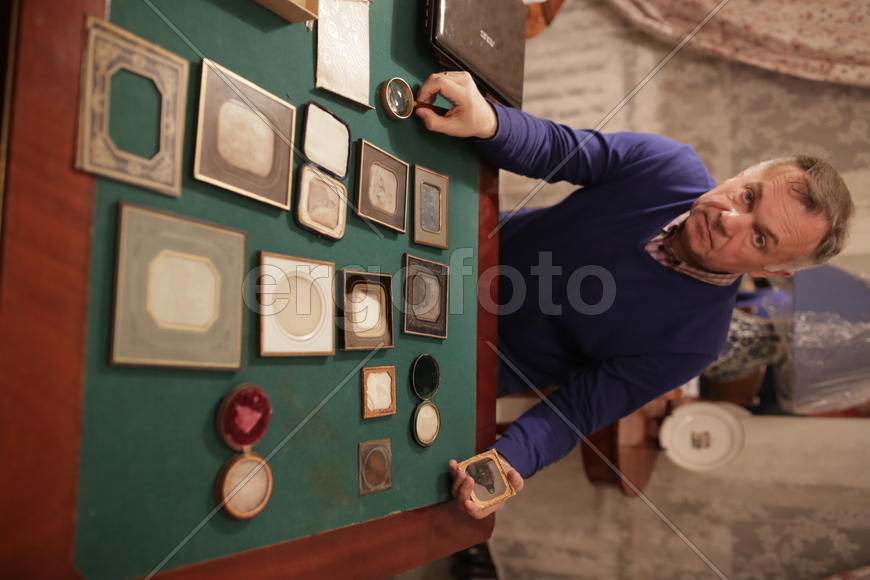 Коллекционер дагерротипов Александр Савинов