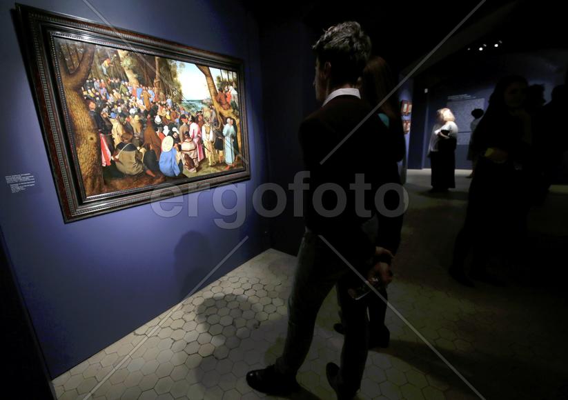 Выставка Младшие Брейгели, картины из собрания Констаантина Мауергауза в ГМИИ им.А.С.Пушкина. фото С