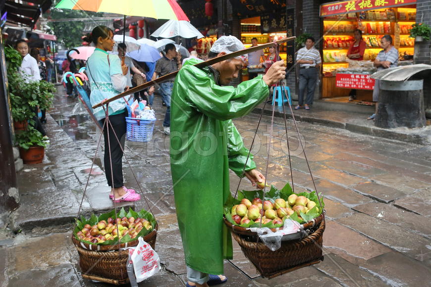 Город Чунцин, Китай. 