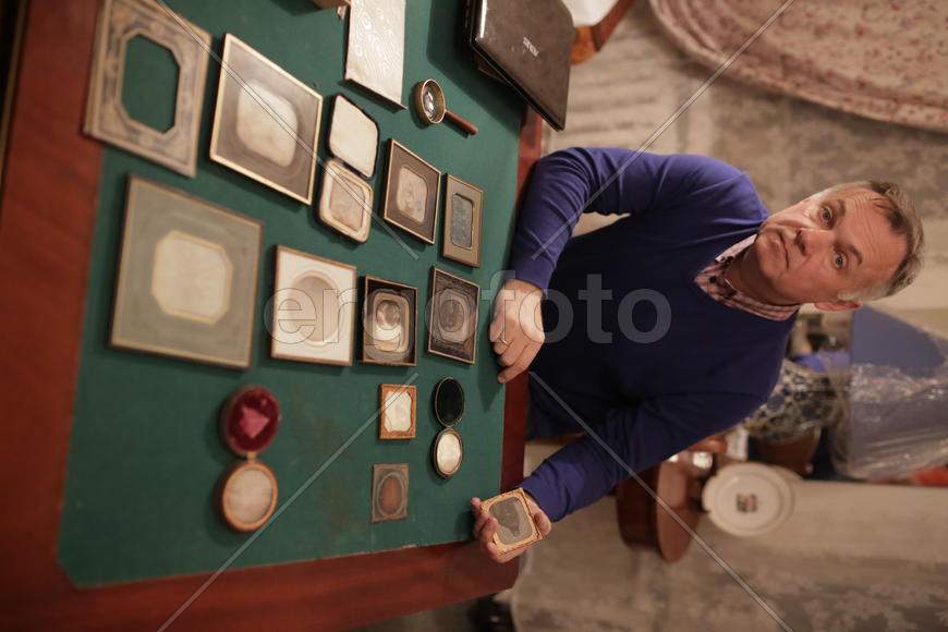 Коллекционер дагерротипов Александр Савинов