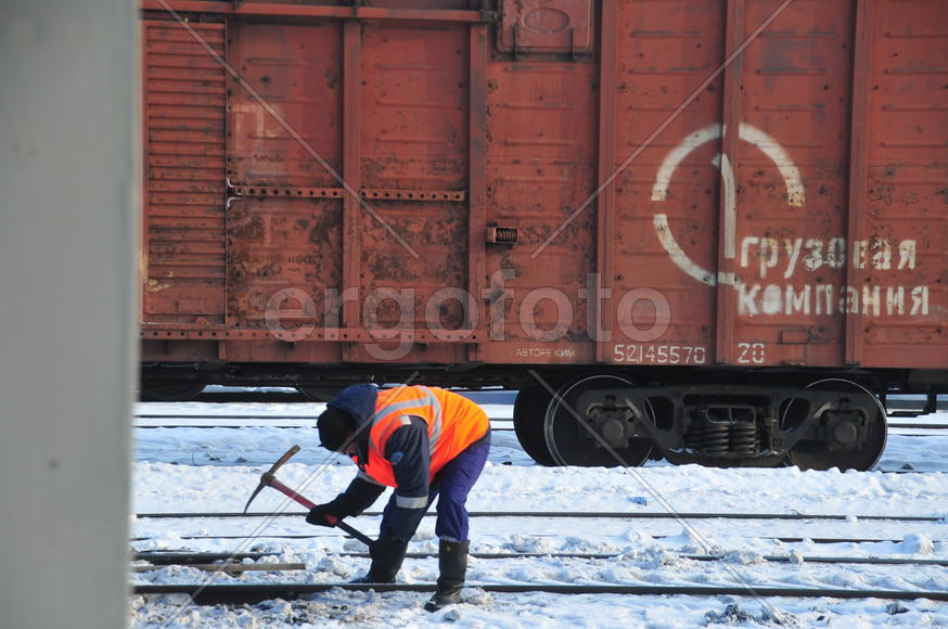 СТанция Лабытнанги. Ямало-ненецкий  автономный округ. Город Салехард, поселок Лабытнанги. фото Серге