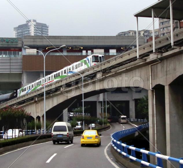 Город Чунцин, Китай. 