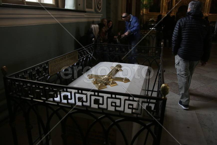 Захоронения царственных особ в храме Петра и Павла,  Петропавловская крепость.