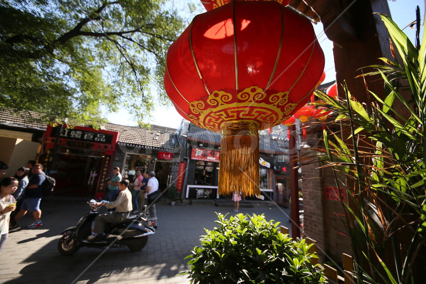 ѕекин.  ”лицы старого ѕекина, специально сохраненные дл€ туристов - район хутунов, одноэтажных здани