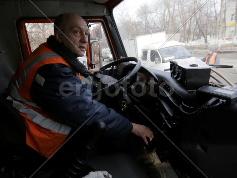 Водитель Андрей Торговцев
