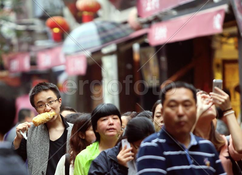 Город Чунцин, Китай. 