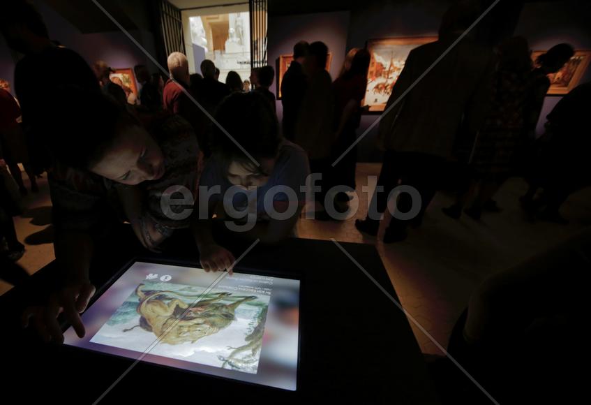 Выставка Младшие Брейгели, картины из собрания Констаантина Мауергауза в ГМИИ им.А.С.Пушкина. фото С