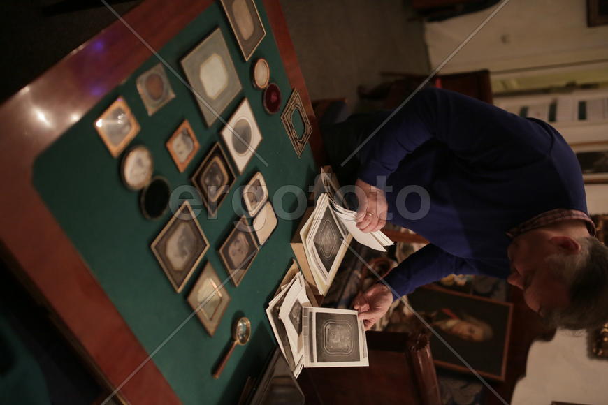 Коллекционер дагерротипов Александр Савинов.